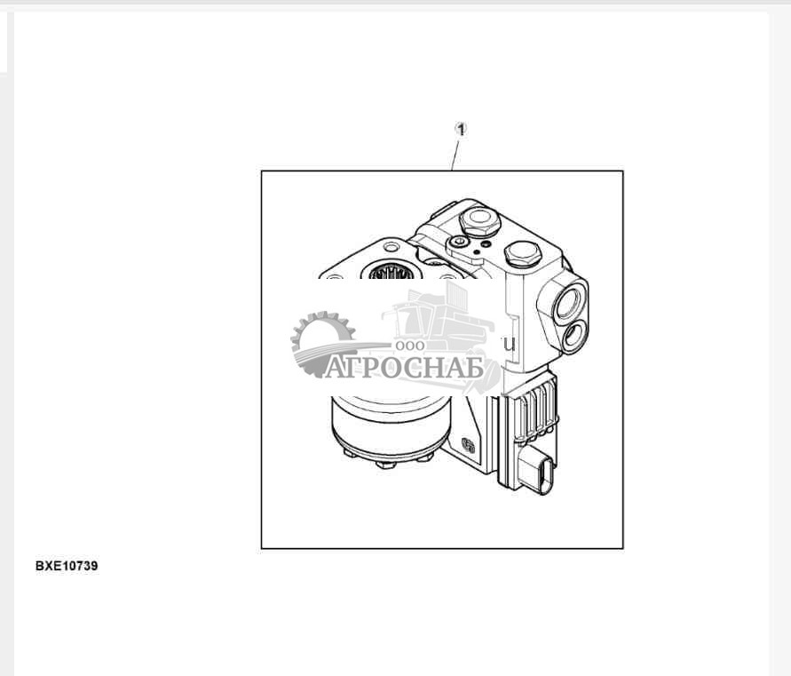 Steering Valve, AutoTrac™, Attachment 